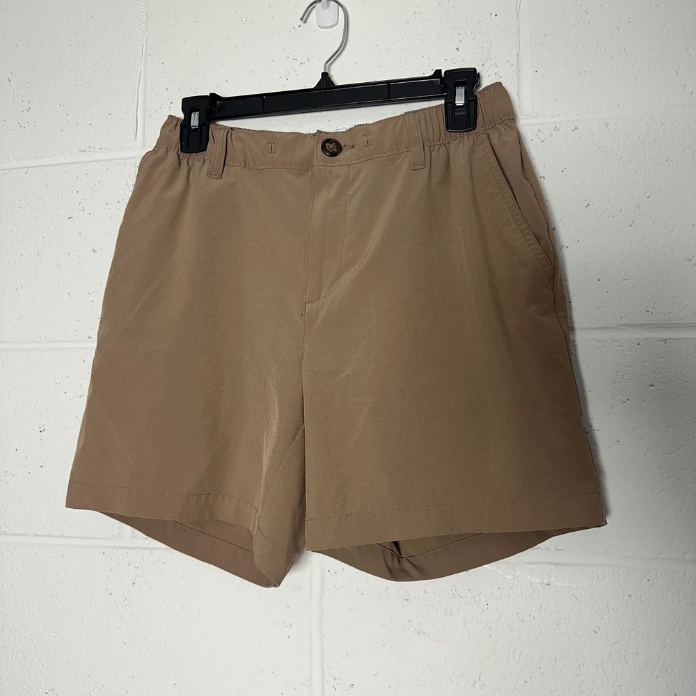 chubbies Men's Hybrid Shorts in Brown Tan